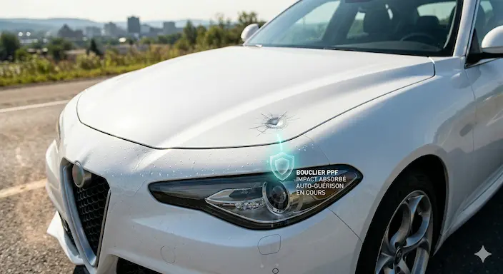 bouclier anti éclat protection des moulures rapide vitres teintées